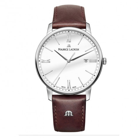 Szwajcarski elegancki zegarek męski MAURICE LACROIX ELIROS Date EL1118-SS001-113-1 (EL1118SS0011131)