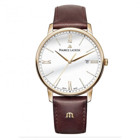 Szwajcarski elegancki zegarek męski MAURICE LACROIX ELIROS Date EL1118-PVP01-112-1 (EL1118PVP011121)