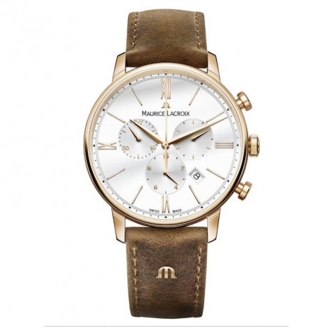 Szwajcarski elegancki zegarek męski MAURICE LACROIX ELIROS Chronograph EL1098-PVP01-113-1 (EL1098PVP011131)