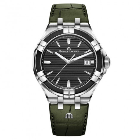 Szwajcarski klasyczny zegarek męski MAURICE LACROIX AIKON AI1008-PVB21-330-1 (AI1008PVB213301)