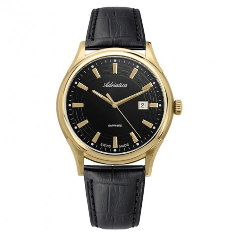 Szwajcarski elegancki zegarek męski ADRIATICA A2804.1216Q (A28041216Q)