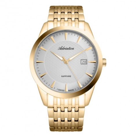 Szwajcarski elegancki zegarek męski ADRIATICA A1288.1117Q (A12881117Q)
