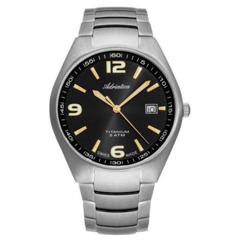 Szwajcarski elegancki zegarek męski ADRIATICA A1069.415GQ (A1069415GQ)