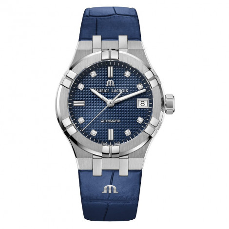 Szwajcarski elegancki zegarek damski MAURICE LACROIX AIKON AI6006-SS001-450-1 (AI6006SS0014501)