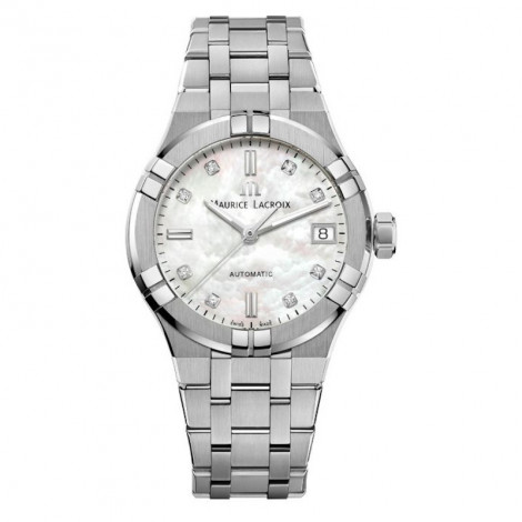Szwajcarski elegancki zegarek damski MAURICE LACROIX AIKON AI6006-SS002-170-1 (AI6006SS0021701)