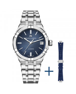 Szwajcarski elegancki zegarek męski MAURICE LACROIX AIKON AI6007-SS002-430-2