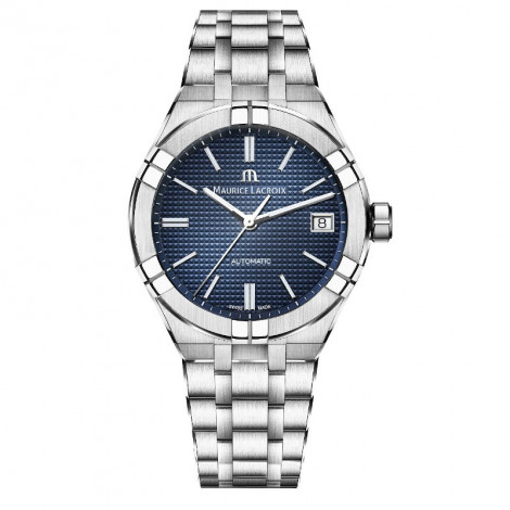 Szwajcarski elegancki zegarek męski MAURICE LACROIX AIKON AI6007-SS002-430-1 (AI6007SS0024301)