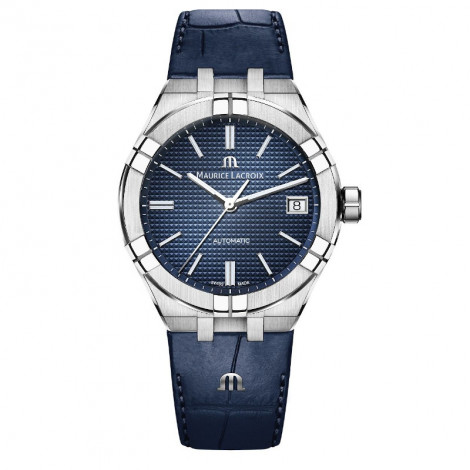 Szwajcarski elegancki zegarek męski MAURICE LACROIX AIKON AI6007-SS001-430-1 (AI6007SS0014301)