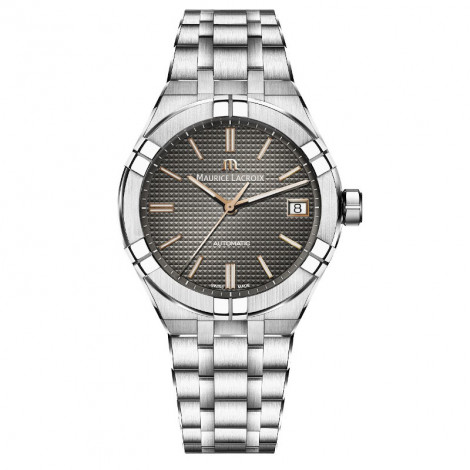 Szwajcarski elegancki zegarek męski MAURICE LACROIX AIKON AI6007-SS002-331-2 (AI6007SS0023312)