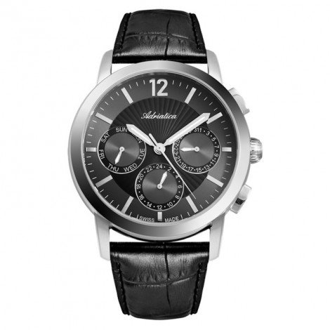 Szwajcarski elegancki zegarek męski ADRIATICA A8273.5254QF (A82735254QF)