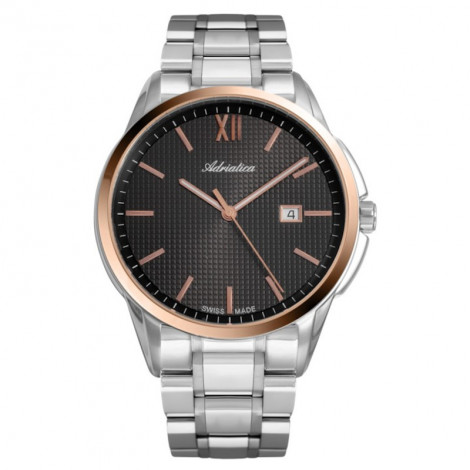 Szwajcarski klasyczny zegarek męski ADRIATICA A1290.R166Q (A1290R166Q)