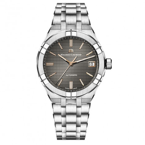 Szwajcarski elegancki zegarek męski MAURICE LACROIX AIKON AI6007-SS002-331-1 (AI6007SS0023311)