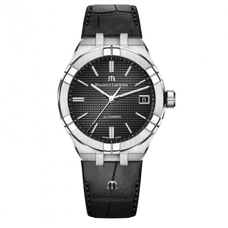 Szwajcarski elegancki zegarek męski MAURICE LACROIX AIKON AI6007-SS001-330-1 (AI6007SS0013301)