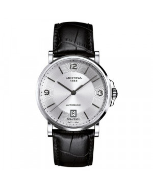 Szwajcarski, klasyczny zegarek męski Certina DS Caimano Gent Automatic C017.407.16.037.00 (C0174071603700)