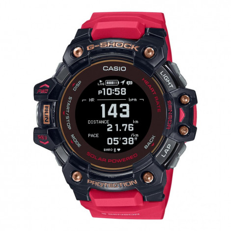 Sportowy zegarek męski CASIO G-Shock G-SQUAD GBD-H1000-4A1ER (GBDH10004A1ER)