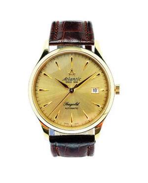 Klasyczny zegarek męski Atlantic Seagold 95743.65.31 (957436531)
