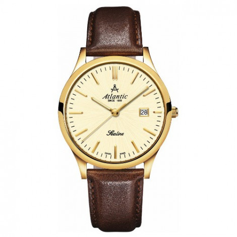 Klasyczny szwajcarski zegarek męski Atlantic Sealine 62341.45.31 (623414531)