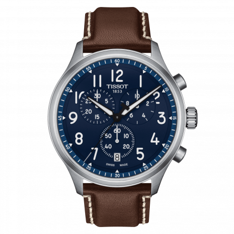 Szwajcarski sportowy zegarek męski TISSOT Chrono XL Vintage T116.617.16.042.00 (T1166171604200)