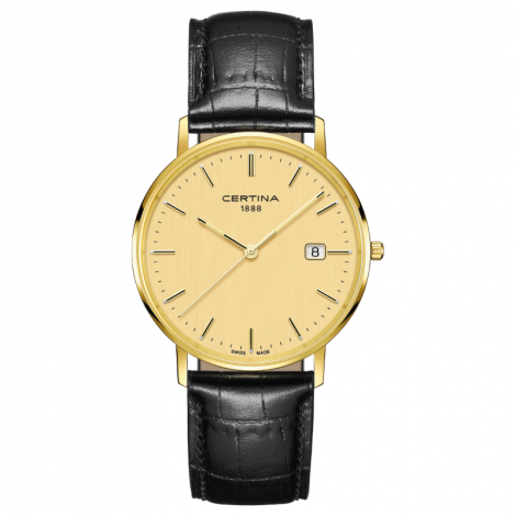 Szwajcarski elegancki zegarek męski CERTINA PRISKA C901.410.16.021.00 (C9014101602100)