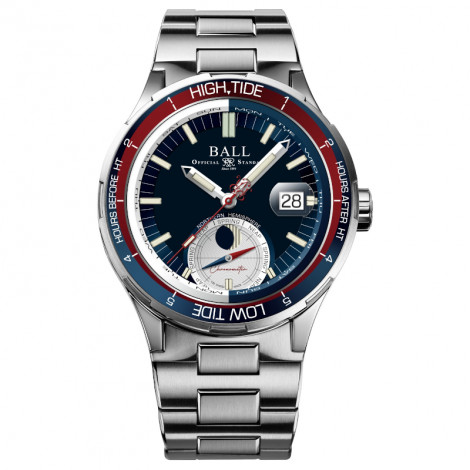 Szwajcarski, sportowy zegarek męski BALL Roadmaster Ocean Explorer Limited Edition DM3120C-SCJ-BE