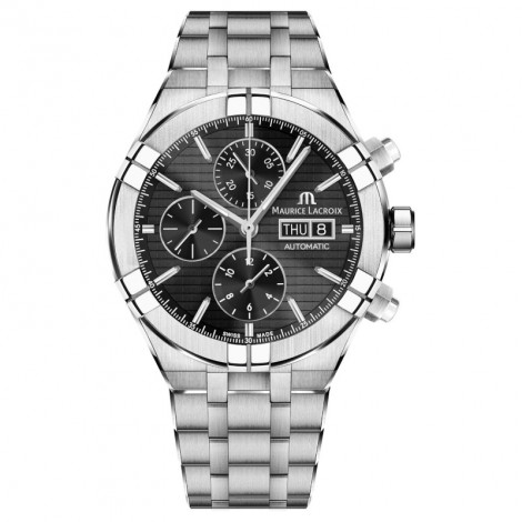 Szwajcarski sportowy zegarek męski MAURICE LACROIX AIKON AI6038-SS002-330-1 (AI6038-SS0023301)