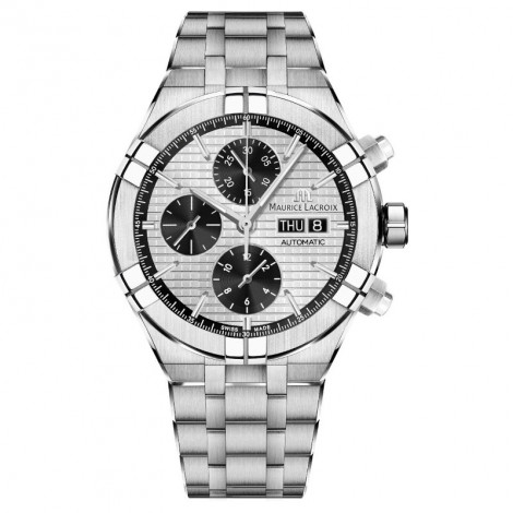 Szwajcarski sportowy zegarek męski MAURICE LACROIX AIKON AI6038-SS002-132-2 (AI6038SS0021322)