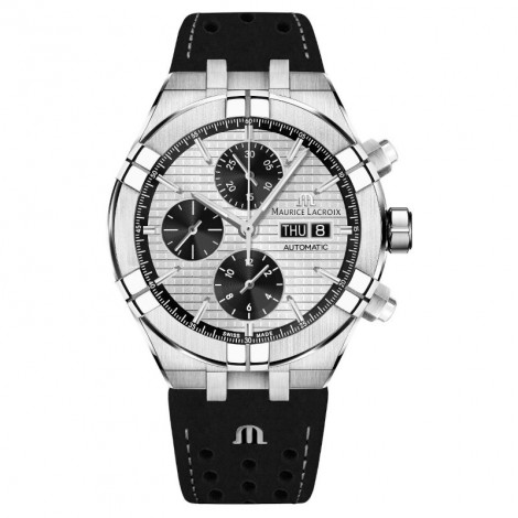 Szwajcarski sportowy zegarek męski MAURICE LACROIX AIKON AI6038-SS001-132-1 (AI6038SS0011321)