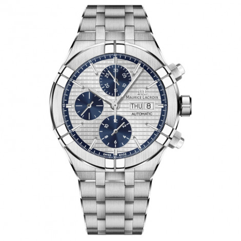 Szwajcarski sportowy zegarek męski MAURICE LACROIX AIKON AI6038-SS002-131-2 (AI6038SS0021312)