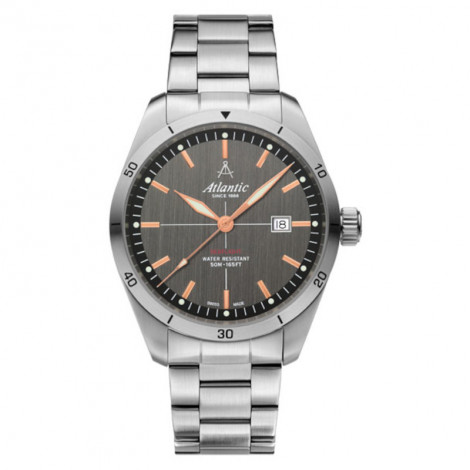 Szwajcarski elegancki zegarek męski ATLANTIC Seaflight 70356.41.41R (703564141R)