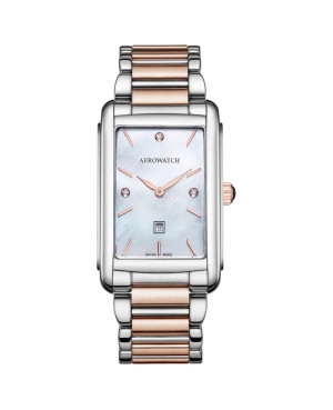 Szwajcarski elegancki zegarek damski AEROWATCH Intuition 31988 BI03