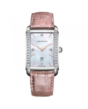 Szwajcarski elegancki zegarek damski AEROWATCH Intuition 31988 AA03