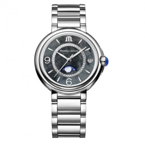 Szwajcarski elegancki zegarek damski MAURICE LACROIX FIABA Moonphase FA1084-SS002-370-1