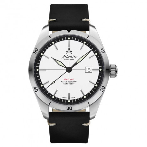 Szwajcarski elegancki zegarek męski ATLANTIC Seaflight 70351.41.11