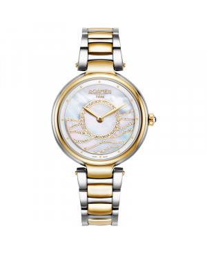 Szwajcarski elegancki zegarek damski ROAMER LADY MERMAID 600857 47 15 50 (600857471550)