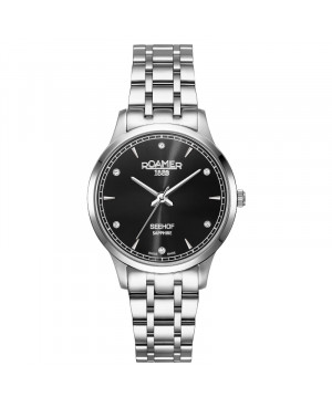 Szwajcarski klasyczny zegarek damski ROAMER SEEHOF 509847 41 50 20 (509847415020)