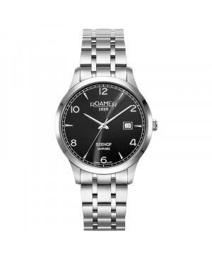Szwajcarski klasyczny zegarek męski ROAMER SEEHOF 509833 41 54 20 (509833415420)