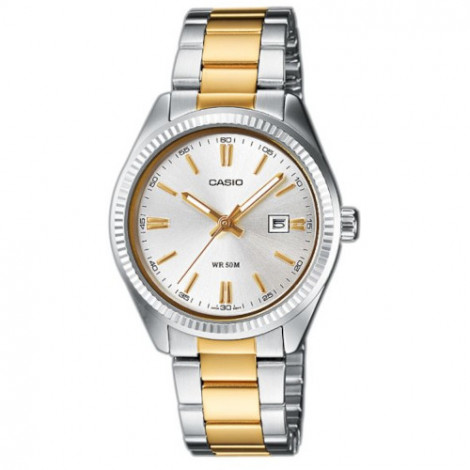 Klasyczny zegarek damski CASIO Classic LTP-1302PSG-7AVEF (LTP1302PSG7AVEF)