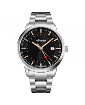 Szwajcarski elegancki zegarek męski ADRIATICA A8307.51R6Q