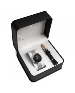 Szwajcarski elegancki zegarek damski ADRIATICA A3646.5114QBL Set