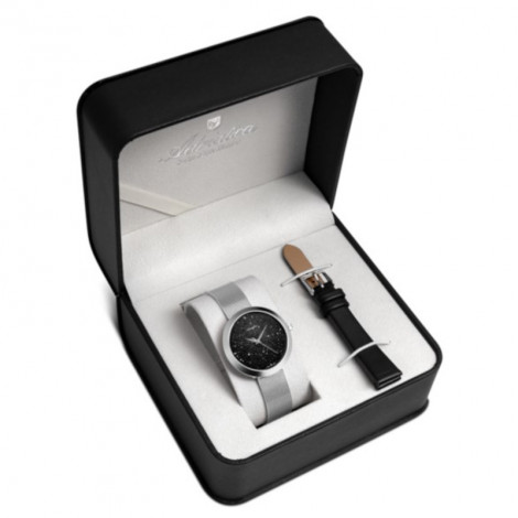 Szwajcarski elegancki zegarek damski ADRIATICA A3646.5114QBL Set
