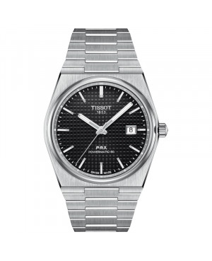 Szwajcarski elegancki zegarek męski TISSOT Powermatic 80 T137.407.11.051.00 (T1374071105100)
