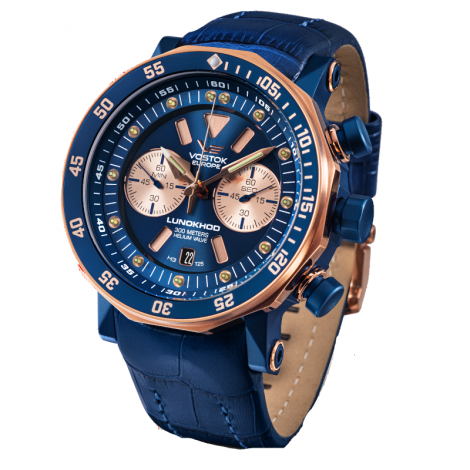 Sportowy zegarek męski VOSTOK Lunokhod 2 Chrono 6S21/620E631 (6S21620E631)