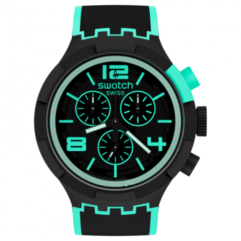Szwajcarski zegarek SWATCH SwatchPAY! GreenPaysPay! SB02B100-5300