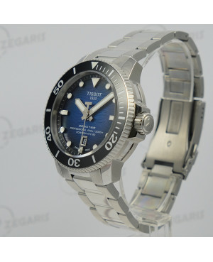 Szwajcarski sportowy zegarek męski TISSOT Seastar 2000 Professional Powermatic 80 T120.607.11.041.01 (T1206071104101)