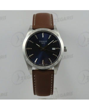 Szwajcarski, klasyczny zegarek męski TISSOT GENTLEMAN T127.410.16.041.00 (T1274101604100)
