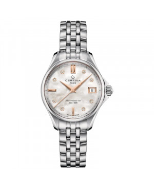 Szwajcarski elegancki zegarek damski CERTINA DS Action Lady C032.207.11.116.00 (C0322071111600)