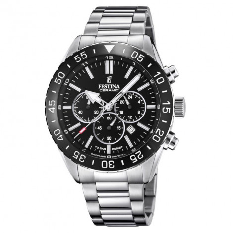 Sportowy zegarek męski FESTINA Ceramic F20575/3 (F205753)