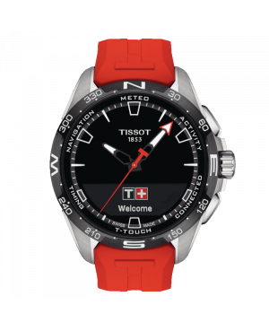 Szwajcarski sportowy zegarek męski TISSOT T-Touch Connect Solar T121.420.47.051.01
