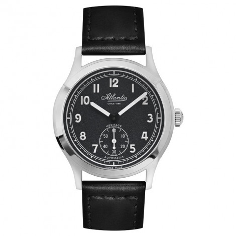 Szwajcarski klasyczny zegarek męski ATLANTIC Worldmaster Original Heritage 53760.41.63 (537604163)