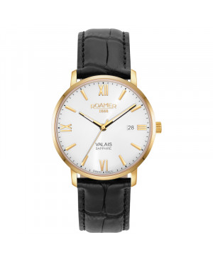 Szwajcarski klasyczny zegarek męski ROAMER Valais 958833 48 13 05